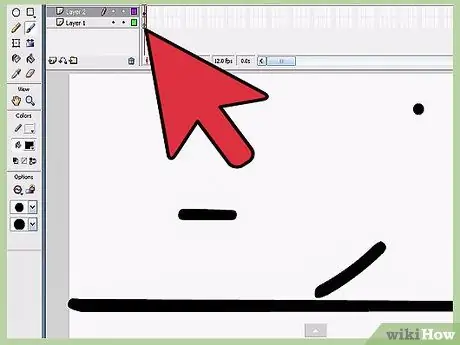 Ստեղծեք պարզ անիմացիա Macromedia Flash- ում Քայլ 2