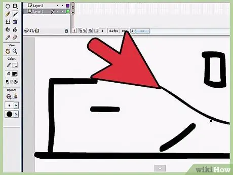 عمل رسم متحرك بسيط في Macromedia Flash الخطوة 3