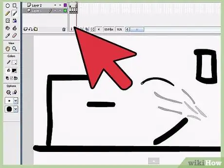 Faire une animation simple dans Macromedia Flash Étape 4