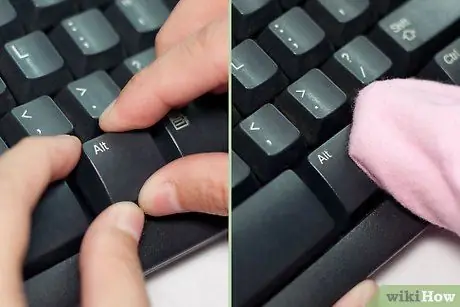 Reparieren Sie eine verklemmte Tastaturtaste Schritt 5