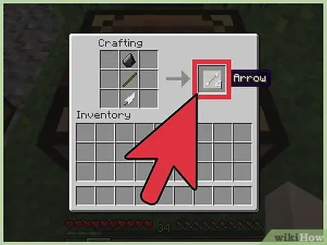 Créer des outils dans Minecraft Étape 8