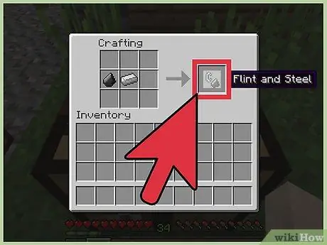 Créer des outils dans Minecraft Étape 9