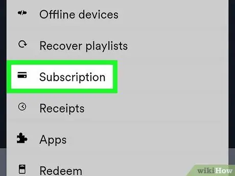 Ακύρωση Spotify Premium στο Android Βήμα 5