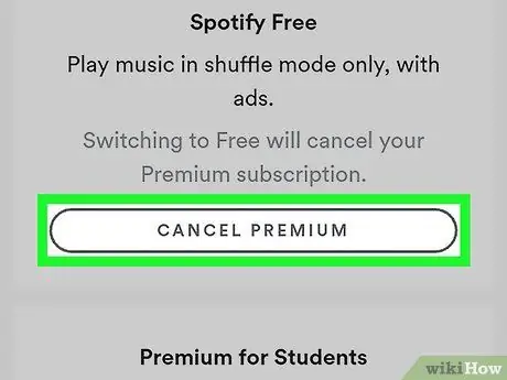 Kanselahin ang Spotify Premium sa Android Hakbang 7