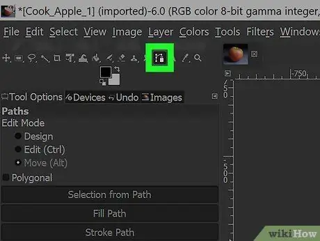 Supprimer un arrière-plan à l'aide de l'outil GIMP Paths Étape 3