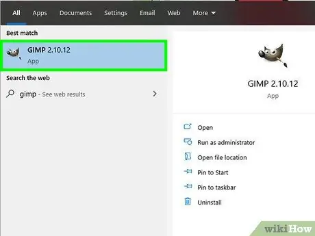 GIMP Adım 1 ile Hareketli Görüntüsü Oluşturun