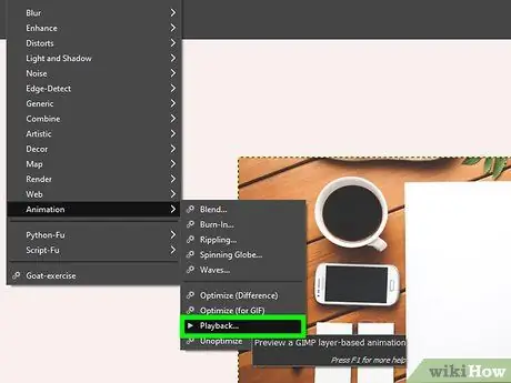 สร้างภาพเคลื่อนไหว ด้วย GIMP ขั้นตอนที่ 16