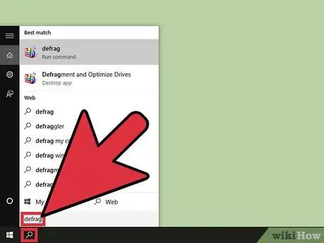 Defrag Windows 10 Langkah 1