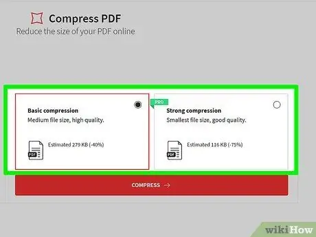 Smanjite veličinu PDF datoteke 5. korak