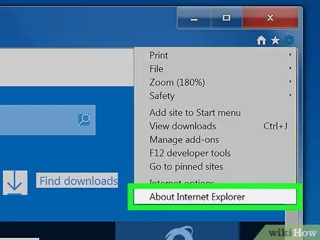 განაახლეთ Microsoft Internet Explorer ნაბიჯი 10