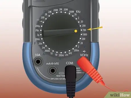 Utiliser le multimètre numérique Étape 8