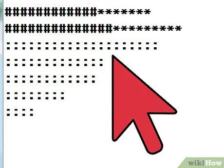 Izradite ASCII Art Step 5