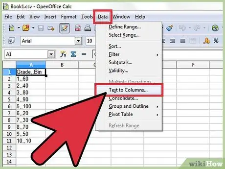 Open CSV Files Step 11