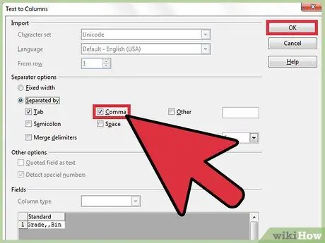 Otvorite CSV datoteke 13. korak