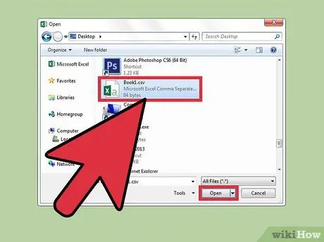 Բացեք CSV ֆայլերը Քայլ 3