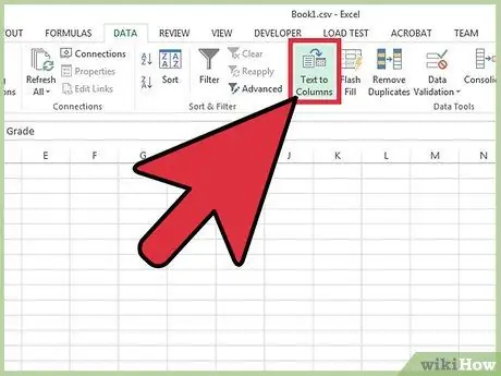 Otvorite CSV datoteke 5. korak