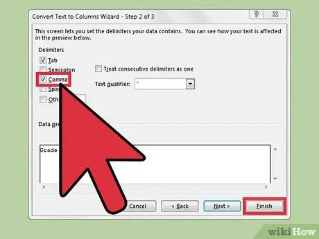 Odprite datoteke CSV 7. korak