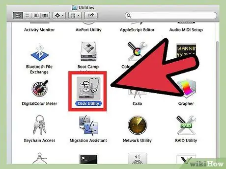 Lemezképek létrehozása a Lemez segédprogrammal (Mac OS) 3. lépés