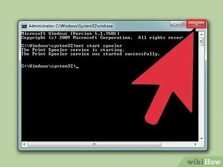 Opriți spoolarea imprimantei pe un computer Windows Pasul 7