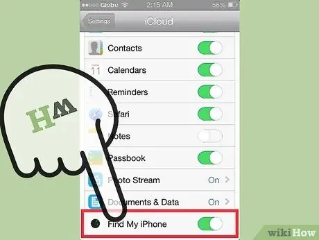 Pratite iPhone pomoću značajke Find My iPhone Korak 3