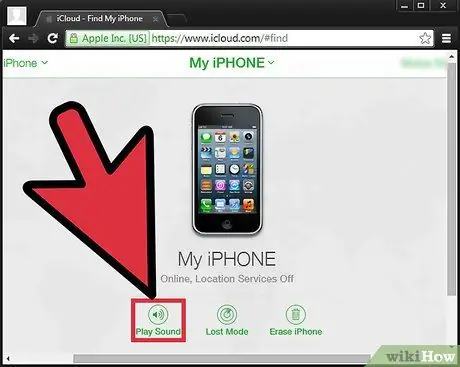 Pratite iPhone uz Find My iPhone Korak 8