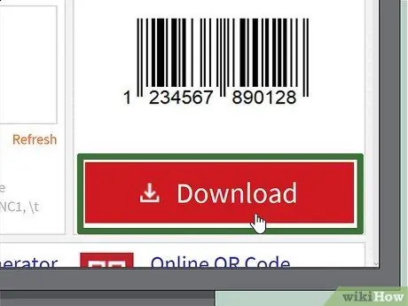 Etapa 12 para criar um código de barras