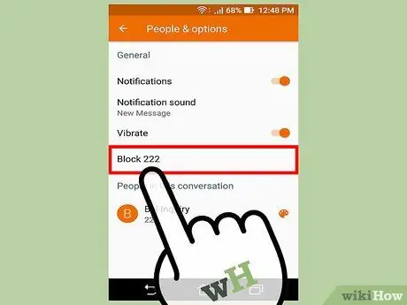 I-block ang Mga Mensahe sa Teksto ng Android Hakbang 5