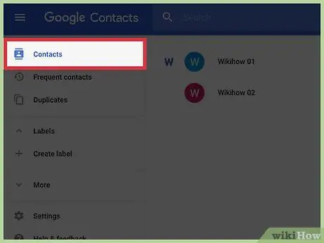 Sauvegardez vos contacts Android sur votre compte Google Étape 15