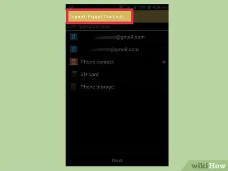 Sandarkan Kenalan Android Anda ke Akaun Google Anda Langkah 23