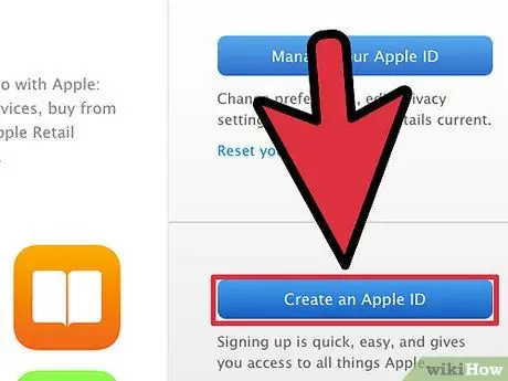 Szerezzen be egy Apple ID -t 1. lépés