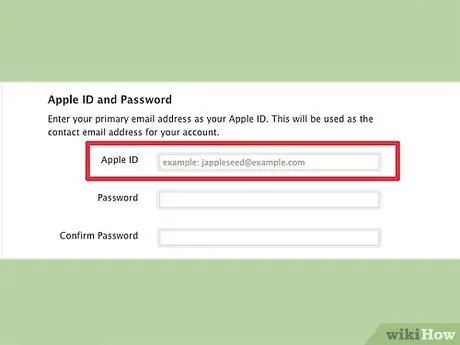 Apple ID авах 2 -р алхам