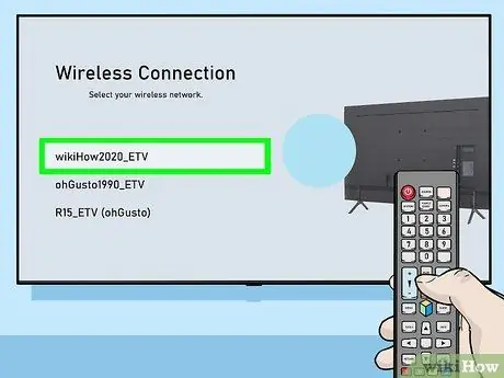 Connect a Samsung TV to Wireless Internet Step 7