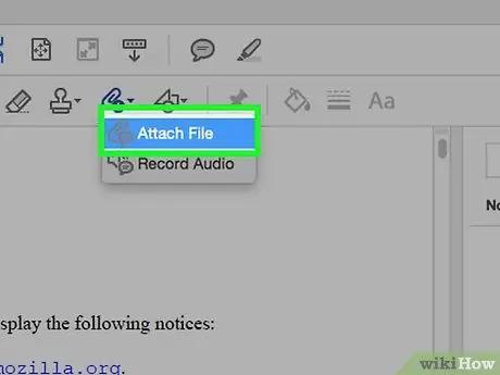 Attach a File to a PDF Document Step 5