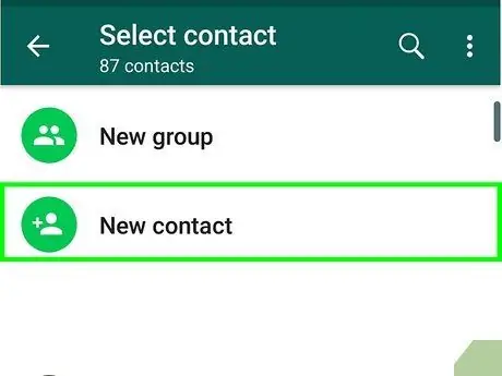 Adicionar um contato no WhatsApp Etapa 12