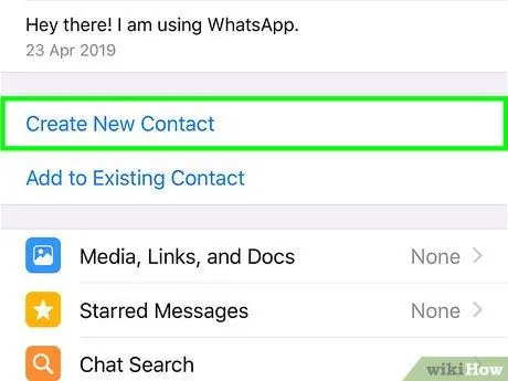 WhatsApp Adım 21'de Kişi Ekle