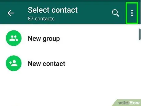 WhatsApp дээр харилцагч нэмэх 30 -р алхам