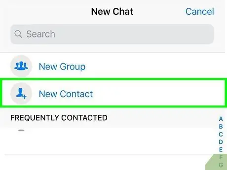 Add a Contact on WhatsApp Step 5