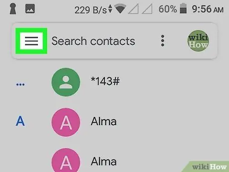 Adăugați un contact Android Pasul 8