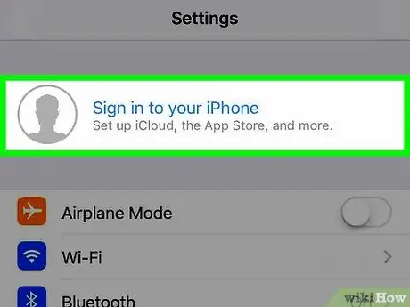 Kreirajte Apple ID na iPhone -u Korak 2