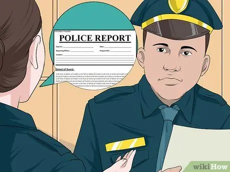 Write a Police Report Step 1