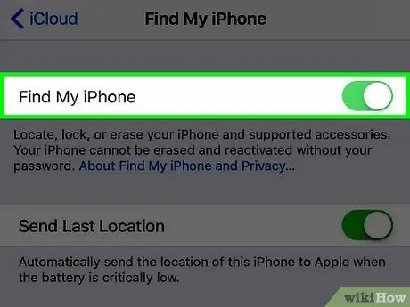 Pratite iPhone uz Find My iPhone Korak 5