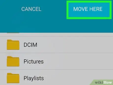 Mover imagens do Android para o cartão SD Etapa 10