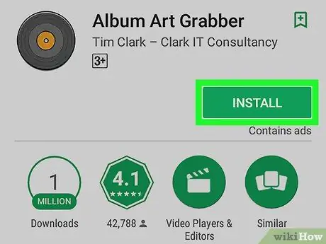 Afegeix imatges de l'àlbum a Android Pas 1