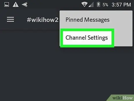 Löschen Sie einen Discord-Kanal auf Android Schritt 6