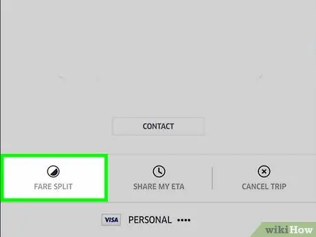 Dividir una tarifa de Uber Paso 5