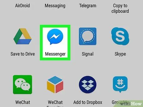 Ftoni dikë në një grup në Telegram në Android Hapi 7