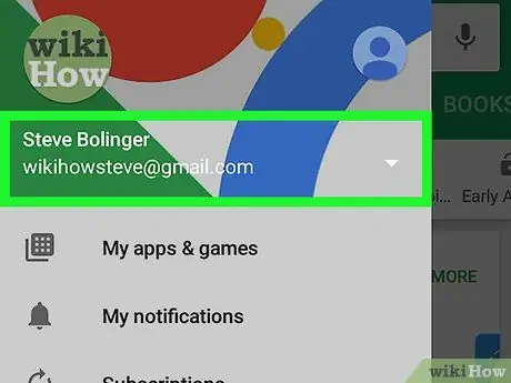 Přepněte účty Google Play na Androidu Krok 11