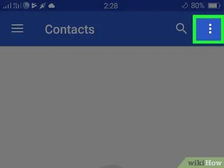 Transferați contactele de pe un Android pe alt dispozitiv Android Pasul 19