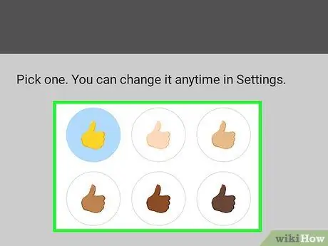 Zmeňte tón pleti Emoji v aplikácii Facebook Messenger, krok 13