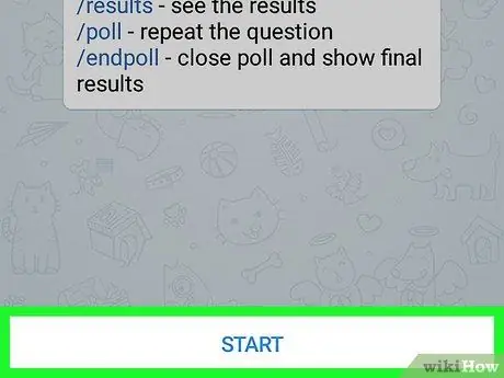 Lumikha ng Poll sa Telegram sa Android Hakbang 5